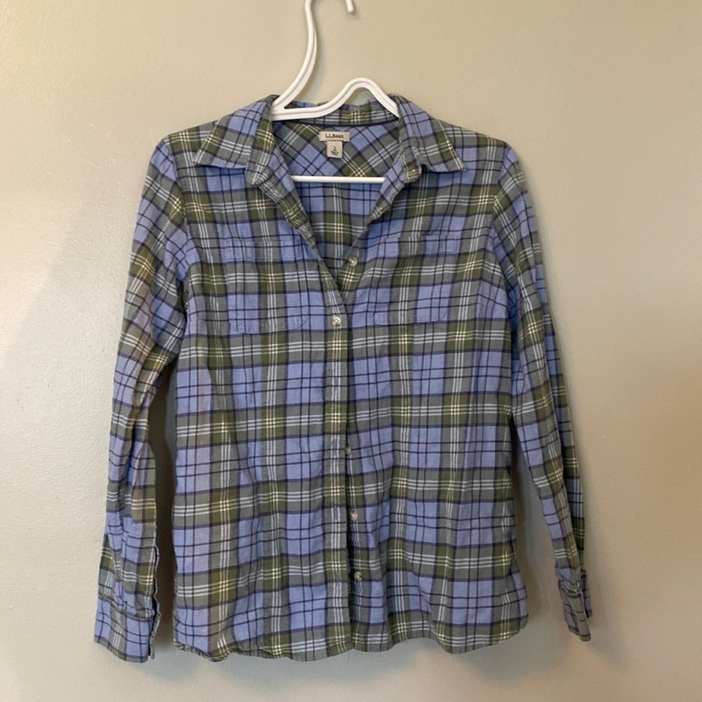 L.L. Bean Plaid Flannel